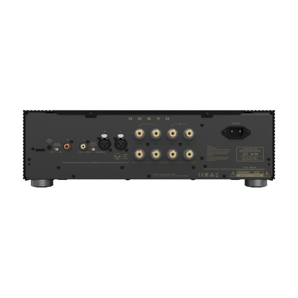 Onkyo Icon M-80 Power Amplifier, Silver 5 