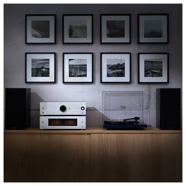 Onkyo Icon M-80 Power Amplifier, Silver lifestlye  2 