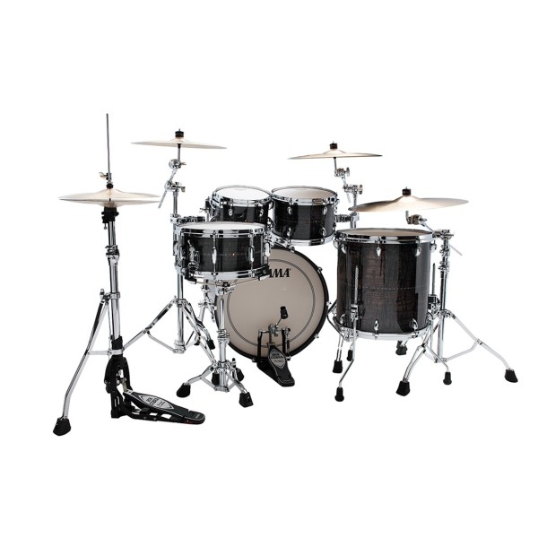 Tama Star Maple 22" 4pc Shell Pack, Charcoal Brown Paraiso