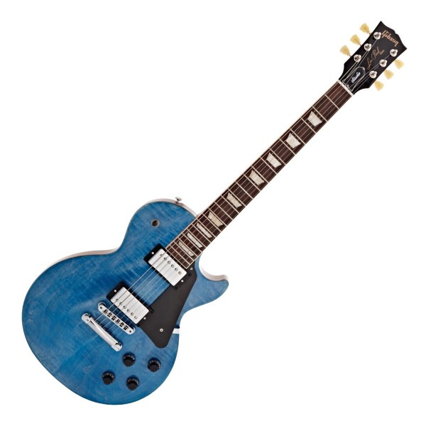 Gibson Les Paul Studio Figured, Ocean Blue #205550333 at Gear4music