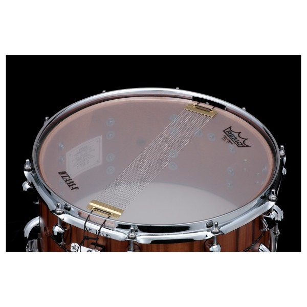 Tama Star Reserve G-Mahogany 14" x 6.5" Snare Drum, Satin Natural Tineo