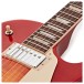 Gibson Les Paul Studio Figured, Washed Cherry Sunburst #207750243 - upper frets