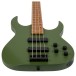 Spira Guitars B-400 MGR Bass, Satin Green - lower bout