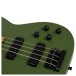 Spira Guitars B-400 MGR Bass, Satin Green - hardware and controls