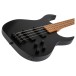 Spira Guitars B-400 MBK Bass, Satin Black - body