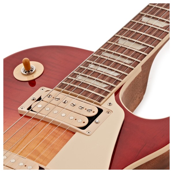 Gibson Les Paul Standard 50s Double Trouble, Vintage Cherry Sunburst Gloss #224050269 - upper frets