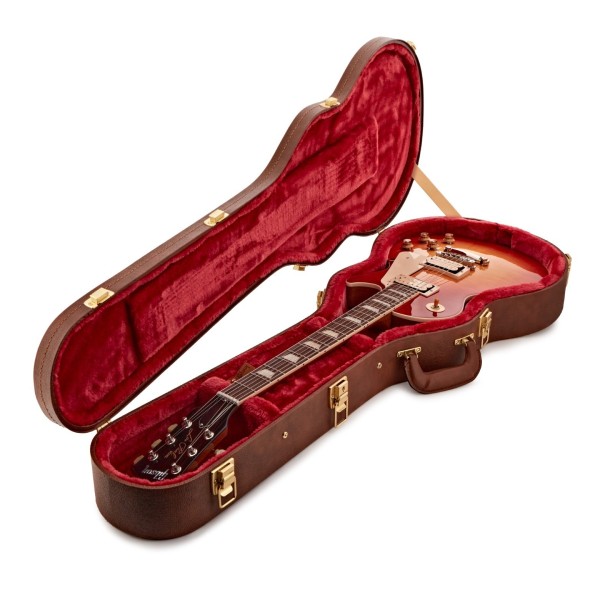 Gibson Les Paul Standard 50s Double Trouble, Vintage Cherry Sunburst Gloss #224550013 - in case