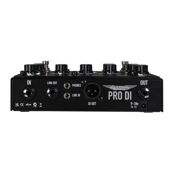 Ashdown Pro DI Pedal - Back