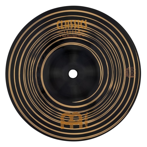Meinl Classics Custom Dark 8" Micro Stack Hats