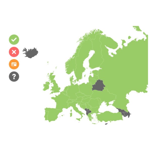 2.4 GHz Wireless Frequency Licensing Map