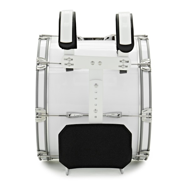 Premier NXT GEN Marching 18" x 14" Drum Corps Bass Drum, White