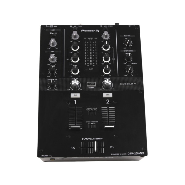 中古動作品Pioneer DJ DJM-250MK2 DJミキサー Pioneer DJ DJM-250MK2 2-Channel DJ Mixer - Secondhand at Gear4music