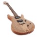 PRS SE Custom 24, Natural Burled Ash - angled shot