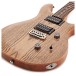 PRS SE Custom 24, Natural Burled Ash - body
