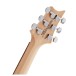 PRS SE Custom 24, Natural Burled Ash - back of headstock