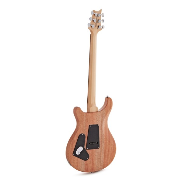 PRS SE Custom 24, Natural Burled Ash - back