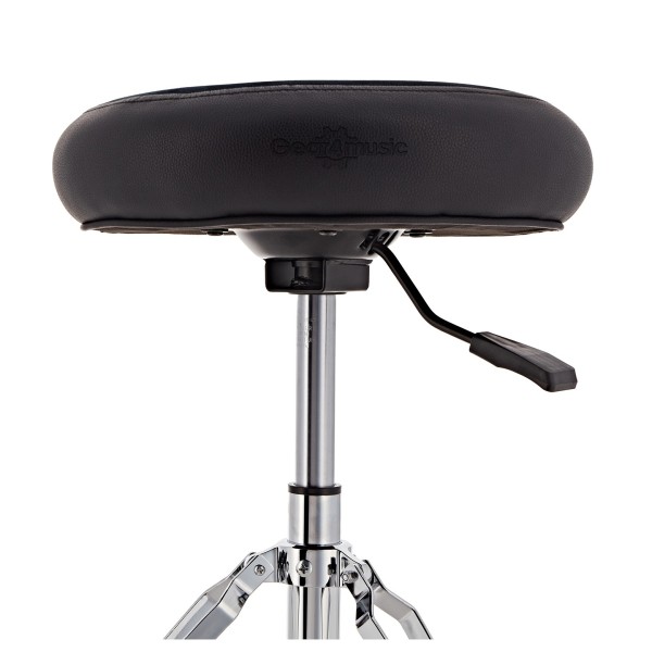 Deluxe Hydraulic Drum Throne by Gear4music