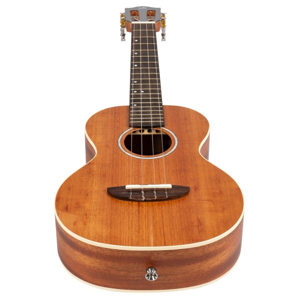 Flight Iris Tenor Calantas Ukulele, Natural - lower bout