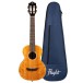 Flight Iris Tenor Calantas Ukulele, Natural - case