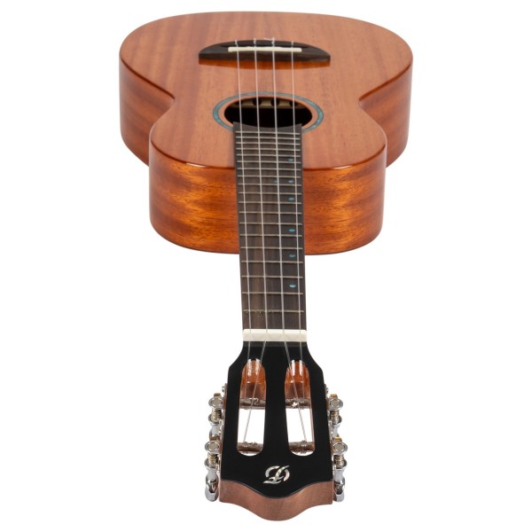 Flight Iris Tenor Tinta Ukulele, Natural - headstock