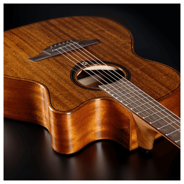 Lag Auditorium Cutaway Electro Acoustic Guitar, Lifestyle Front