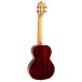 Flight Iris Tenor Tinta Ukulele, Trans Purple - back