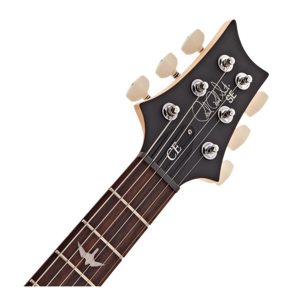PRS SE CE24, Black Cherry (2026) - headstock