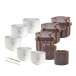 Meinl Sonic Energy 5-piece TCM Crystal Singing Bowl Elements Set