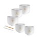Meinl Sonic Energy 5-piece TCM Crystal Singing Bowl Elements Set
