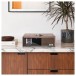 Ruark R610 Integrated Music System, Walnut with Half-Price R-CD100 USB CD Player lifestyle 1