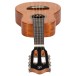Flight Iris Concert Tinta Ukulele, Natural - headstock