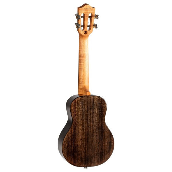 Flight Iris Concert Tinta Ukulele, Trans Black - back