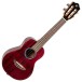 Flight Iris Concert Tinta Ukulele, Trans Purple