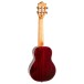 Flight Iris Concert Tinta Ukulele, Trans Purple - back