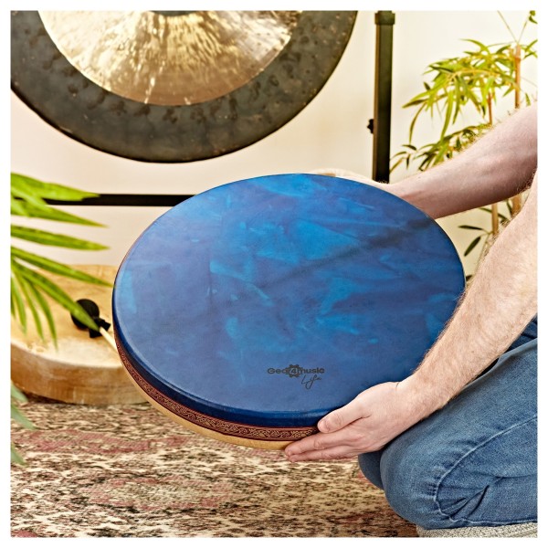 Gear4music Life Ocean Drum, 18 Inch, Blue