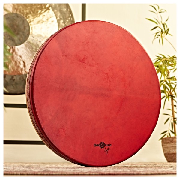 Gear4music Life Ocean Drum, 20 Inch, Red
