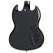 Epiphone SG Prophecy Inspired By Gibson Left Handed, Aged Jet Black Metallic - back of body
