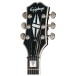 Epiphone SG Prophecy Inspired By Gibson Left Handed, Aged Jet Black Metallic - headstock