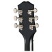 Epiphone SG Prophecy Inspired By Gibson Left Handed, Aged Jet Black Metallic - back of headstock