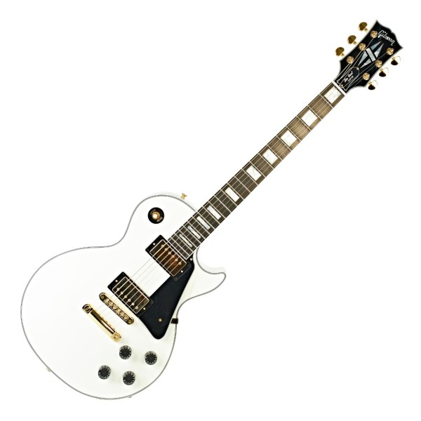 Gibson Custom Les Paul Custom, Alpine White #CS501764 at Gear4music