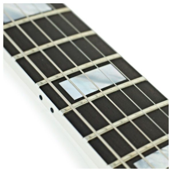 Gibson Custom Les Paul Custom, Alpine White #CS501764 - fretboard