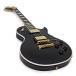 Gibson Custom Les Paul Custom, Ebony #CS404396 - angled shot