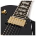Gibson Custom Les Paul Custom, Ebony #CS404396 - upper frets