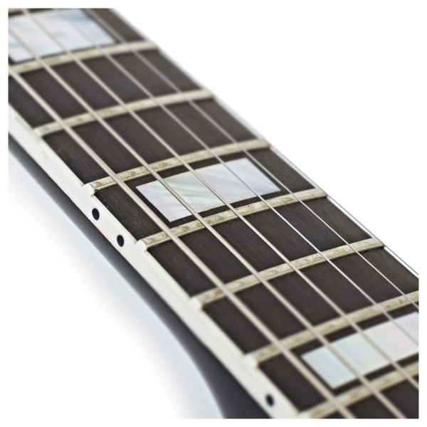 Gibson Custom Les Paul Custom, Ebony #CS404396 - fretboard