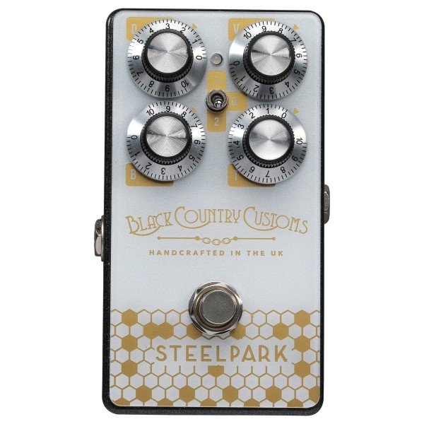 Laney Black Country Customs Steelpark Boost Pedal - Top