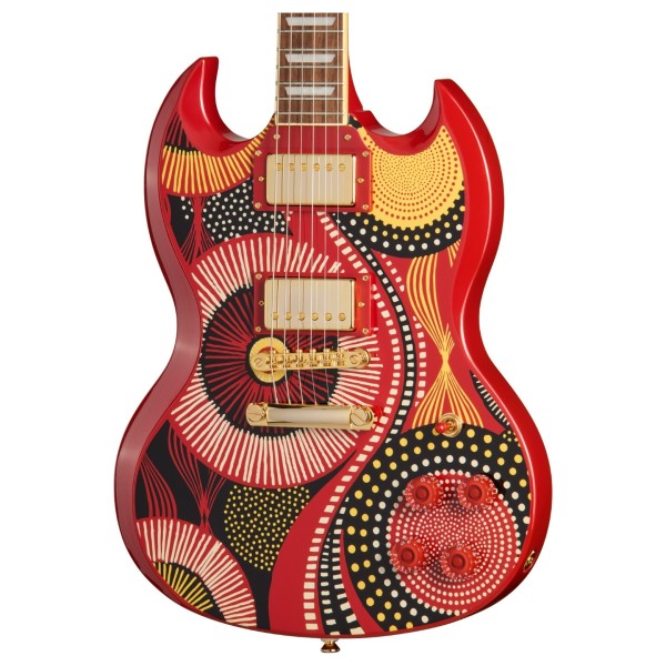 Epiphone Fatoumata Diawara SG, Ember Red - body