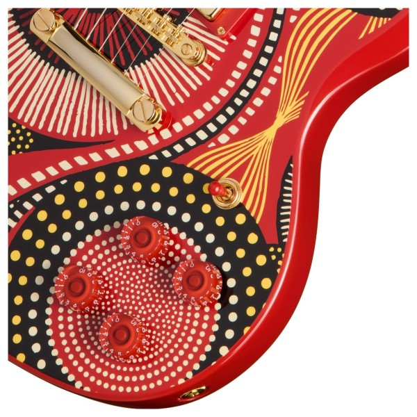 Epiphone Fatoumata Diawara SG, Ember Red - controls