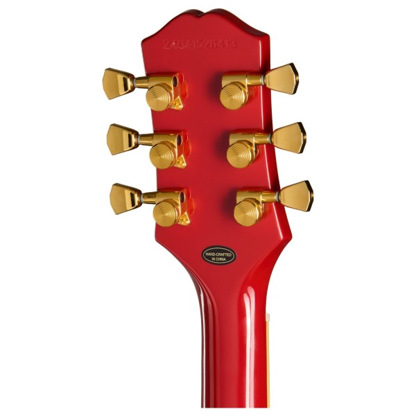 Epiphone Fatoumata Diawara SG, Ember Red - back of headstock