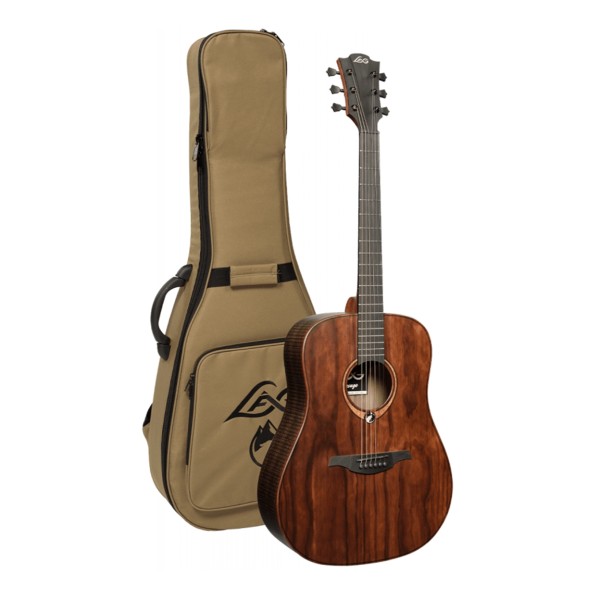 Lag Sauvage D Dreadnought Acoustic Guitar, With Case