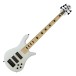 Spector Euro 5 LX Active 5 String Bass, White Stain Matte